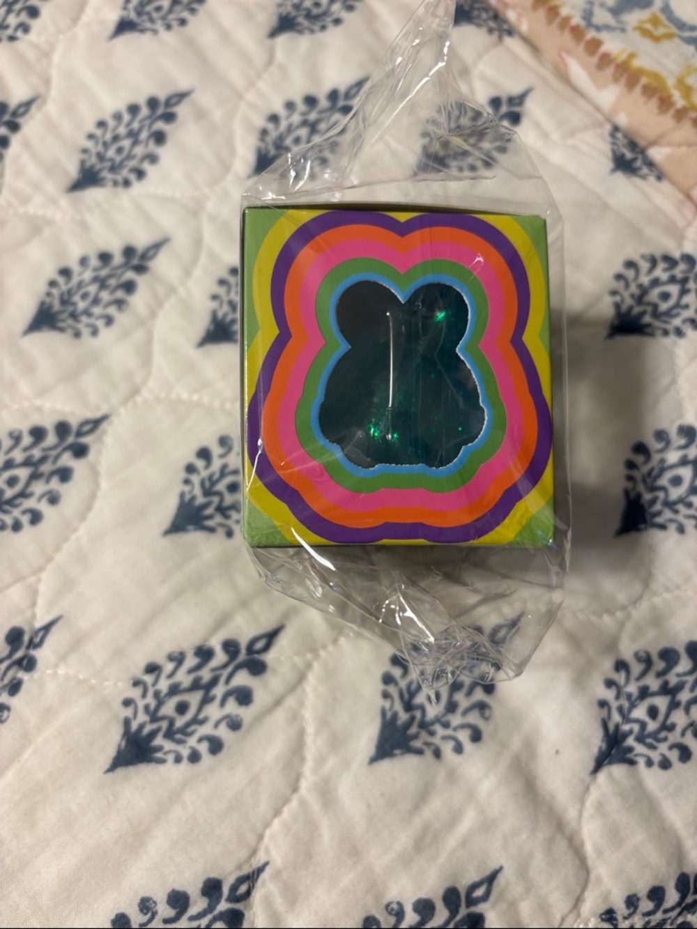 Blue Sensory Squeeze Bunny - Kids Stuffed Toy - Picture 4 of 5